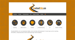 Desktop Screenshot of educationalpaths.com